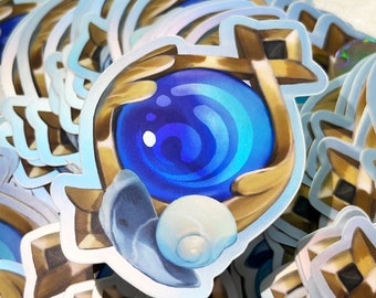Naklejka Hydro Vision – Genshin Impact