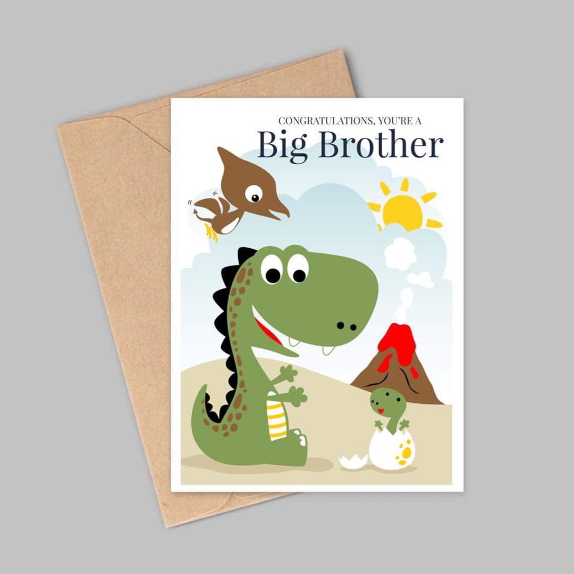 New big brother card | Etsy