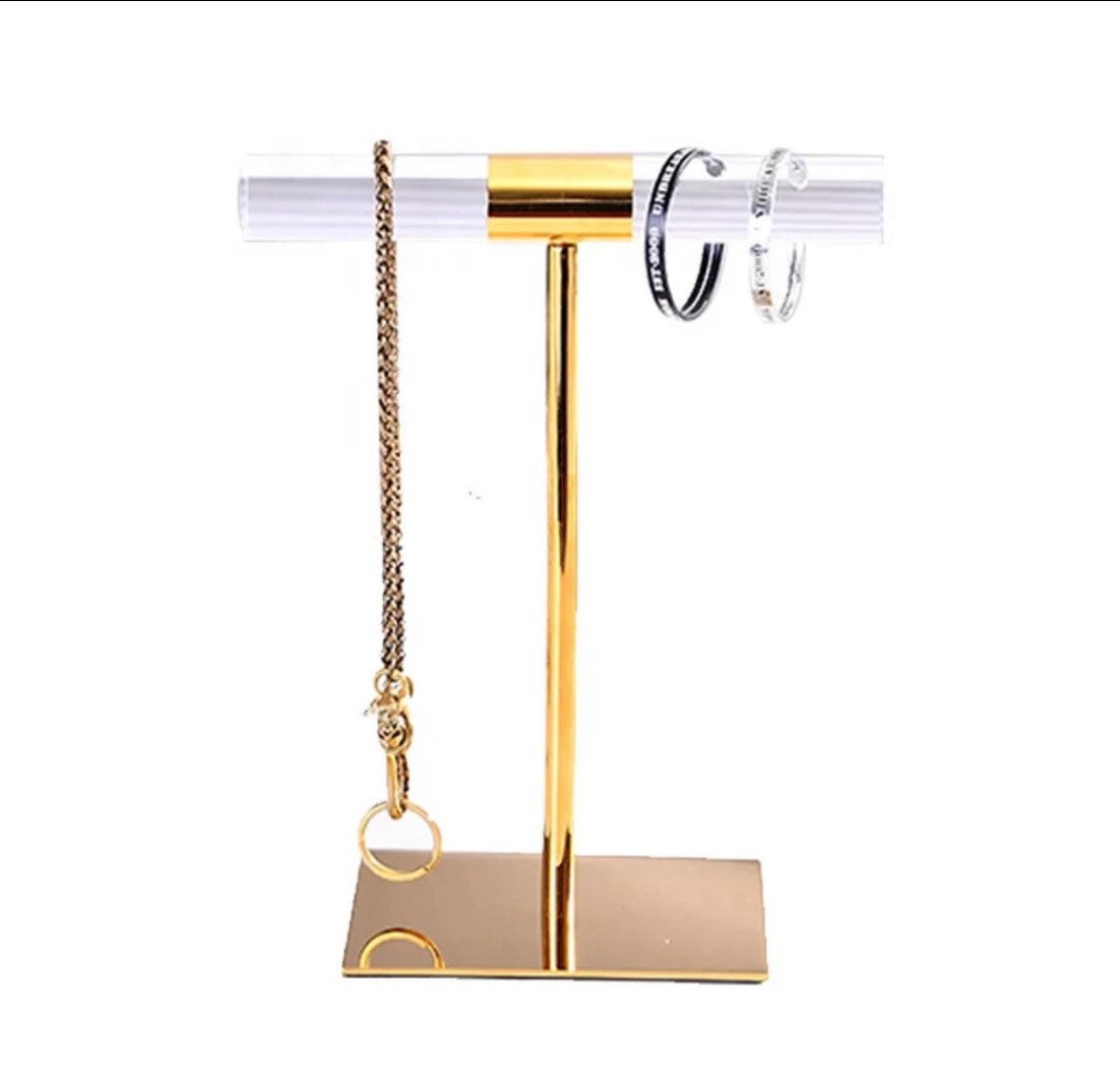 Gold Necklace/bracelet Stand Etsy