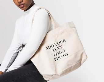 Bolso de mano de lona personalizado, bolso de hombro de lona impreso, bolso de mano al por mayor personalizado, bolso con logotipo, bolsos de mano personalizados, bolso de compras con logotipo