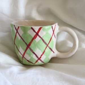 Ceramic mug - Handmade ceramic Scottish mug