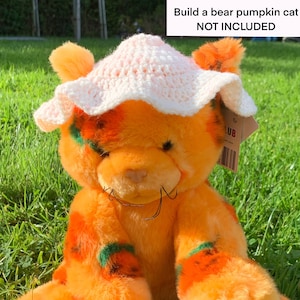 Handmade Crochet Bucket Hat Made To Fit Build A Bears *Build A Bear Not Included*