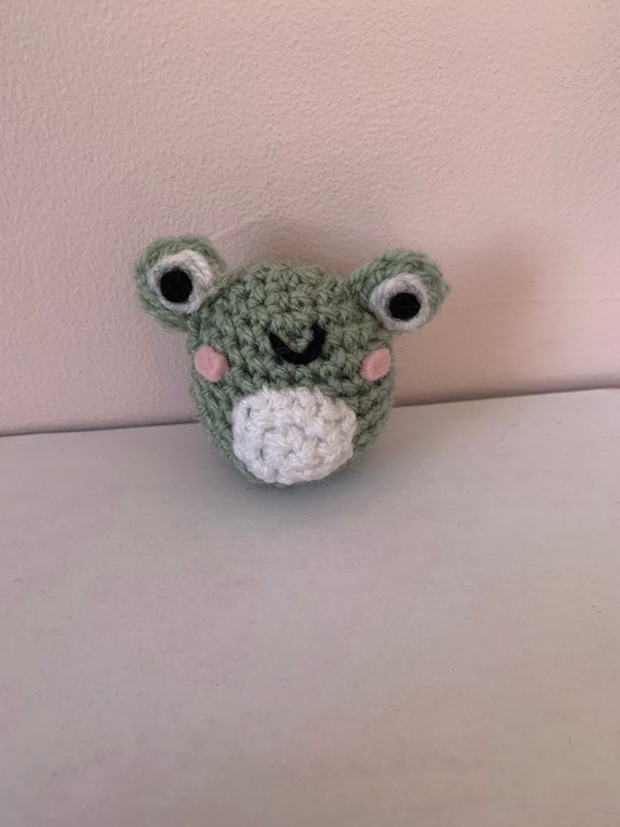 Buy Mini Crochet Plush Frog Inspired by Build a Bear Spring Pink