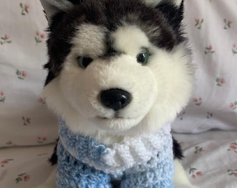 Jersey de crochet hecho a mano, estilo sentado, hecho a medida, firmas webkinz *firma webkinz no incluida*