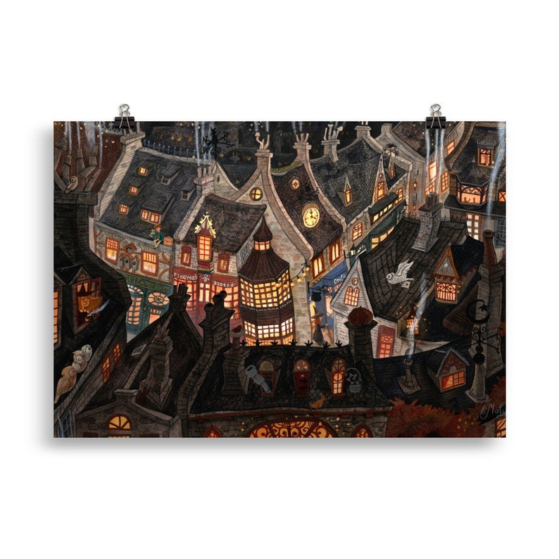 On Sale Magic street, a witch alley full of wizards image 3