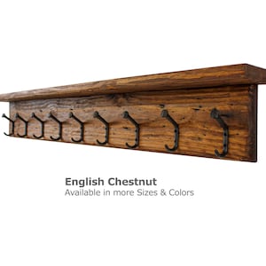 Coat Rack Wall Mounted Railroad Spike Hooks Rustic Western Decor Entryway Storage Barnwood Doorway Organizer Handmade in USA Hand Weathered