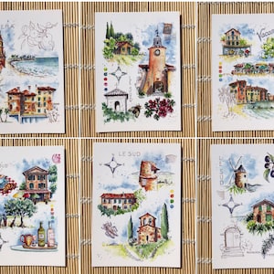 Travel postcards from Provence