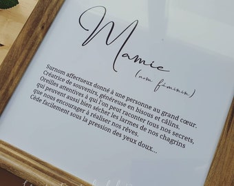 Cadeau Grand Mere Etsy Cadeau Grand Mere Etsy