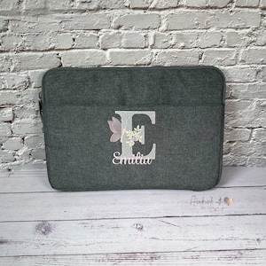 personalisierte Laptop Hülle | Laptoptasche mit Namen | Geschenkidee Mama Freundin