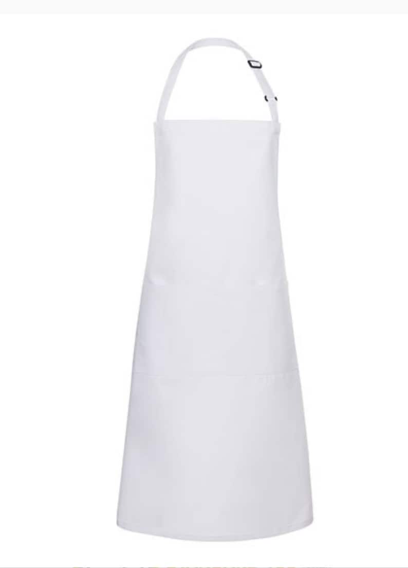 Schürze Chefkoch mit Wunschnamen personalisierte Kochschürze Backschürze Grillschürze Geschenkidee Männer und Frauen Weiß