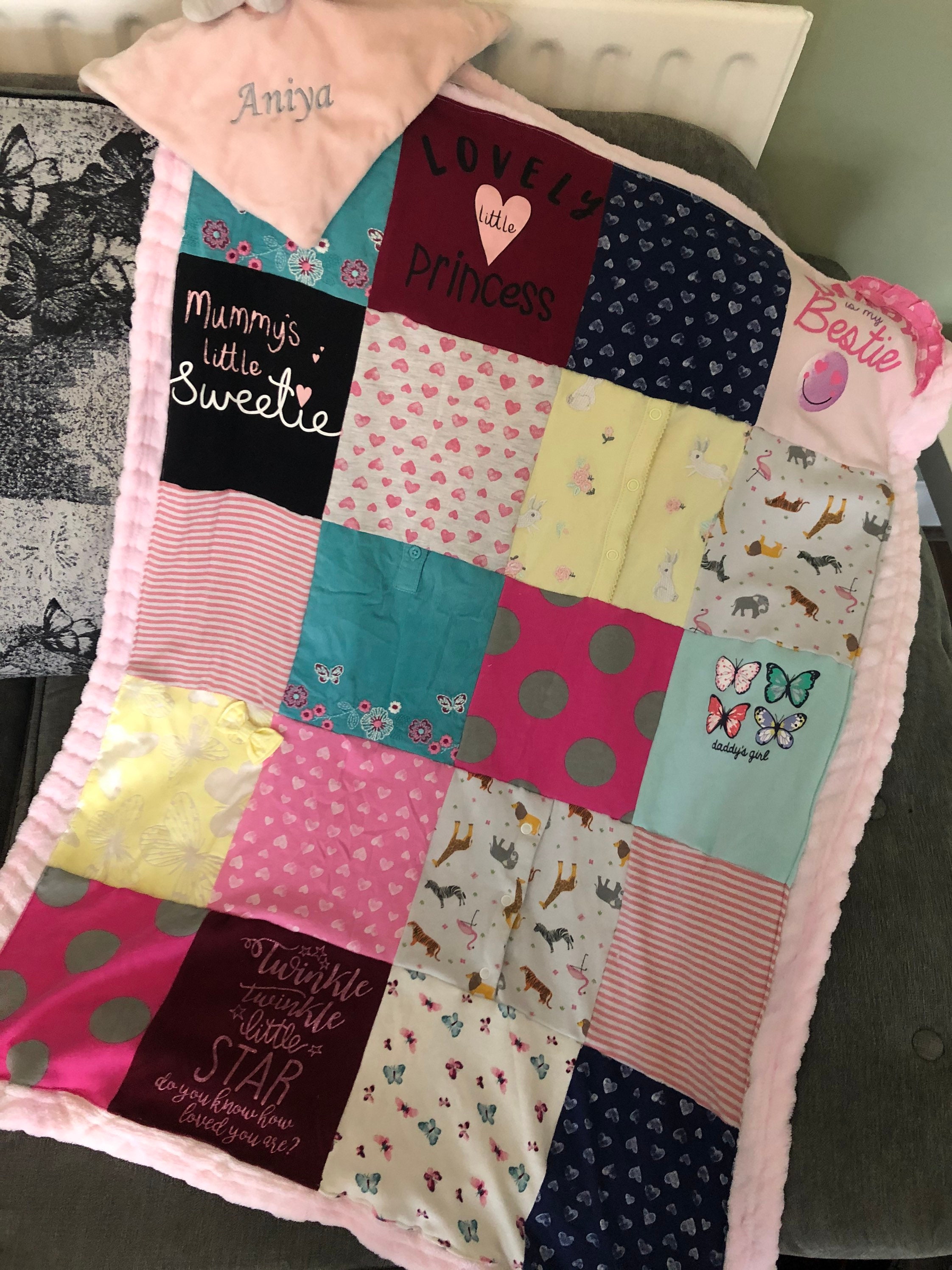 Keepsake blanket Etsy