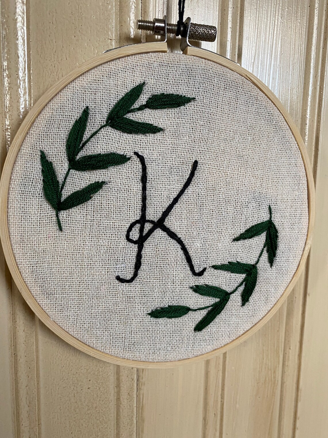 Handmade Custom Embroidered Loop Etsy
