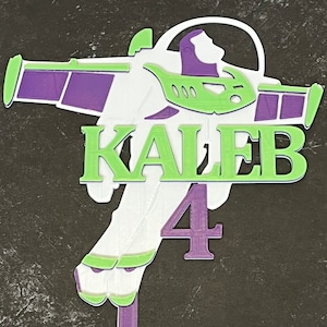Buzz Personalized Birthday Cake Topper