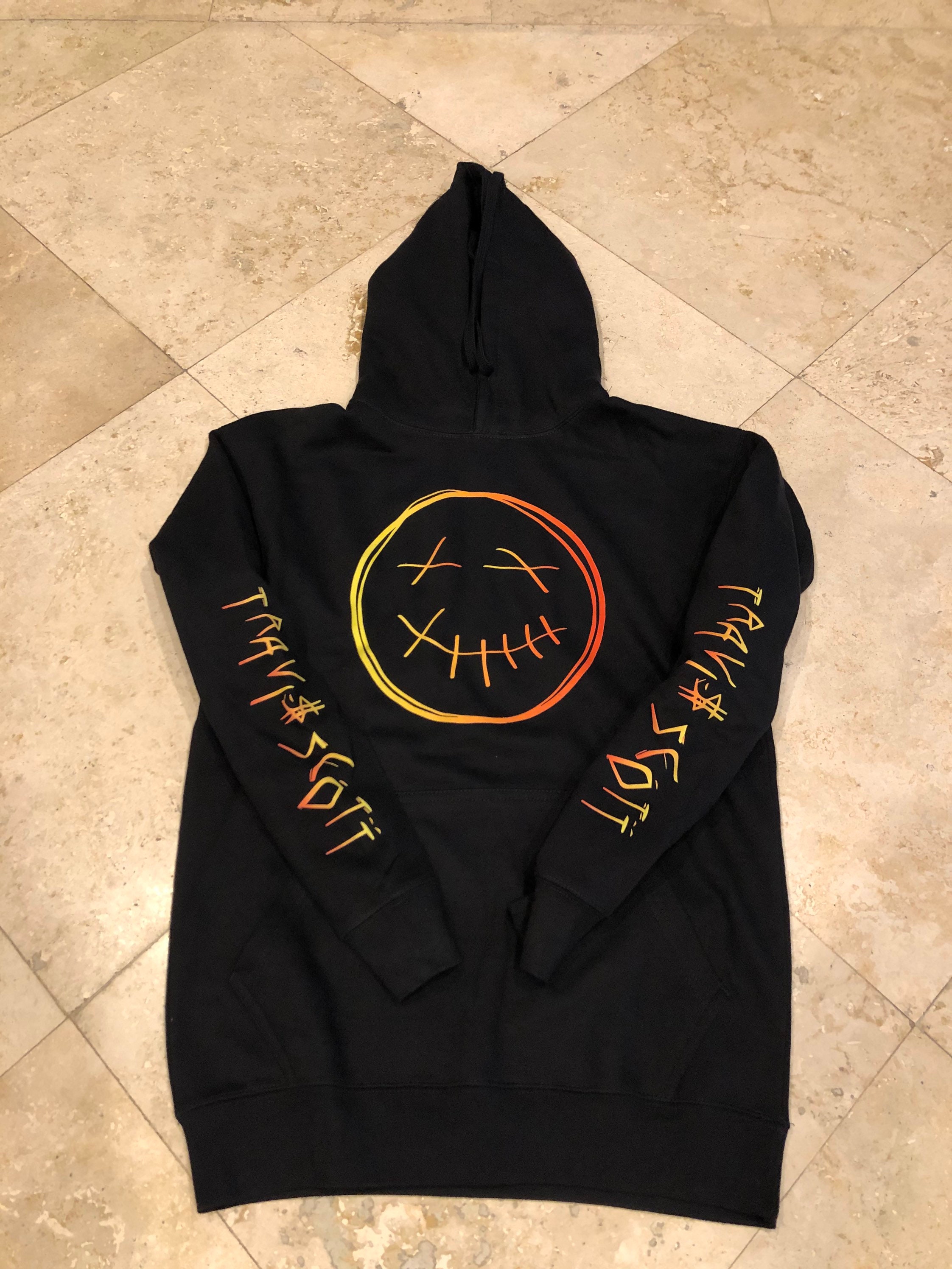 la flame travis scott hoodie