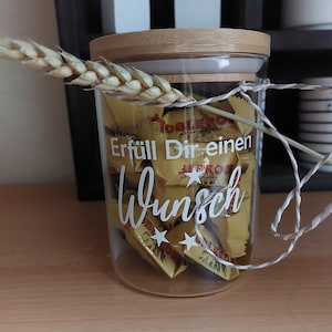 Aufkleber - Sticker - Geburtstag - Hochzeit - Geschenkidee - Geschenk - Weihnachten - Wunscherfüller - Geburtstagsgeschenk - Gutschein