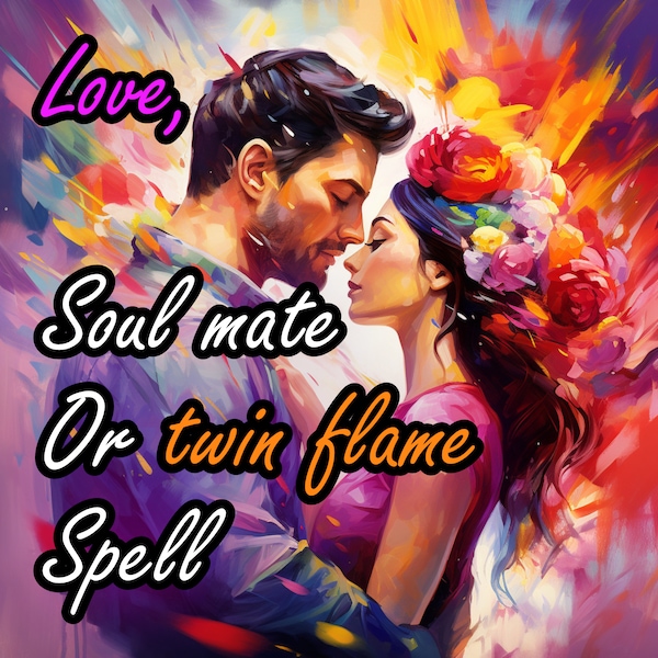 Love Spell, Twin Flame, Obsession Spell, Make them want you LOW price LIMITED TIME