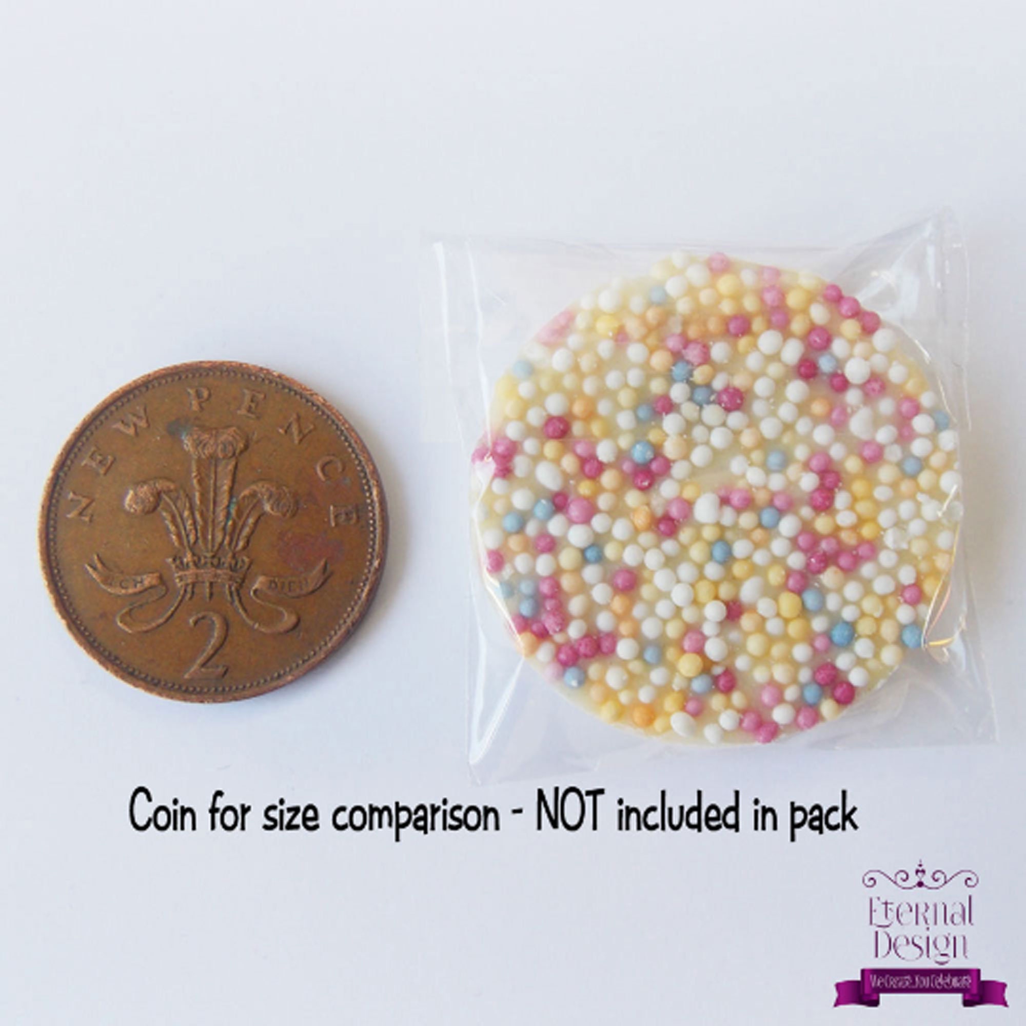 Pack of 10 Chocolate Discs Great for Gift or Party Favours Etsy UK