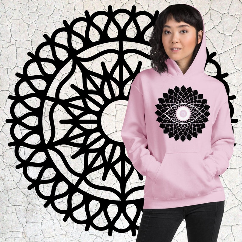 Sacred Geometry Hoodieall Seeing Eye Hoodieyoga Hoodiezen Clothing