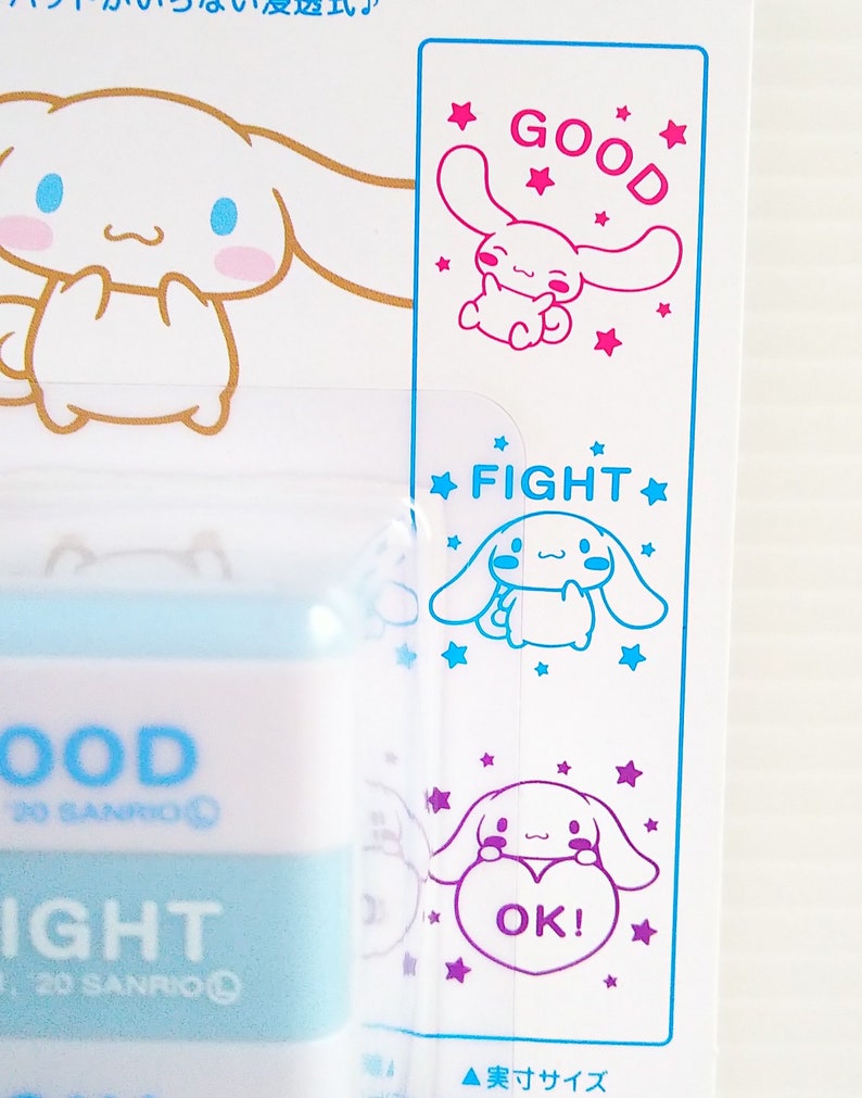 Kawaii Sanrio Message Stamps,self-inking stamps My Melody,Cinnamoroll,Little Twin Stars Hello Kitty