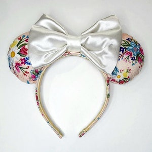 Pink Floral Ears