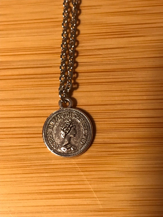 Queen Elizabeth the second necklace Etsy