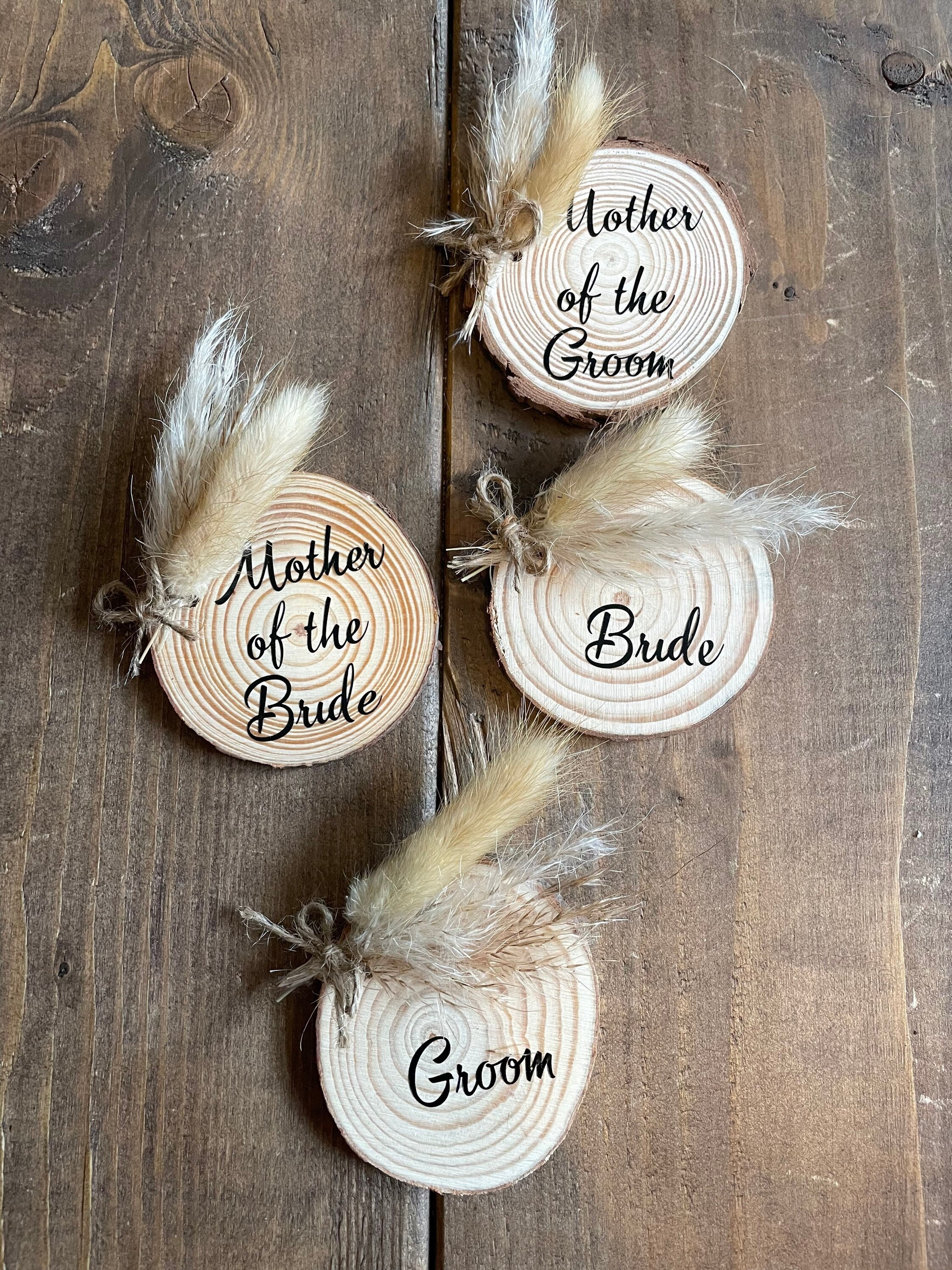 Personalised Wedding Rustic Wooden Table Names With Dried Etsy UK