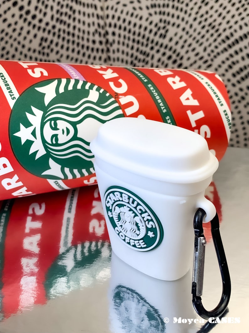 Cool Airpods Pro Case Starbucks White Coffee Cup for Airpods Etsy