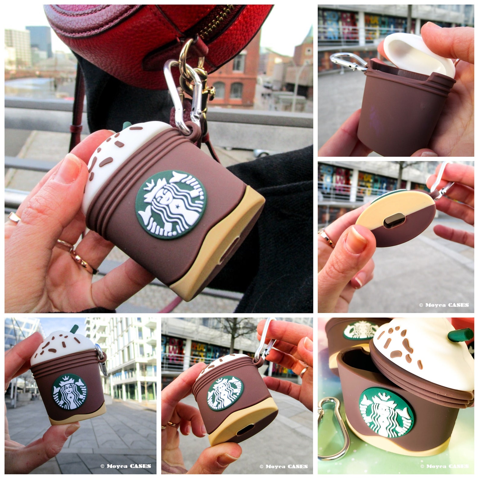 Airpods Pro Case Starbucks Coffee Cup Pink Airpods 1 2 Case Etsy