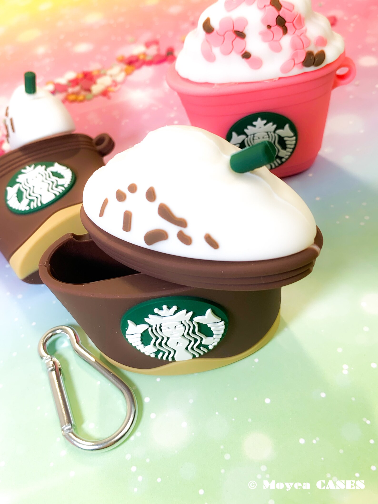 Airpods Pro Case Starbucks Coffee Cup Pink Airpods 1 2 Case Etsy