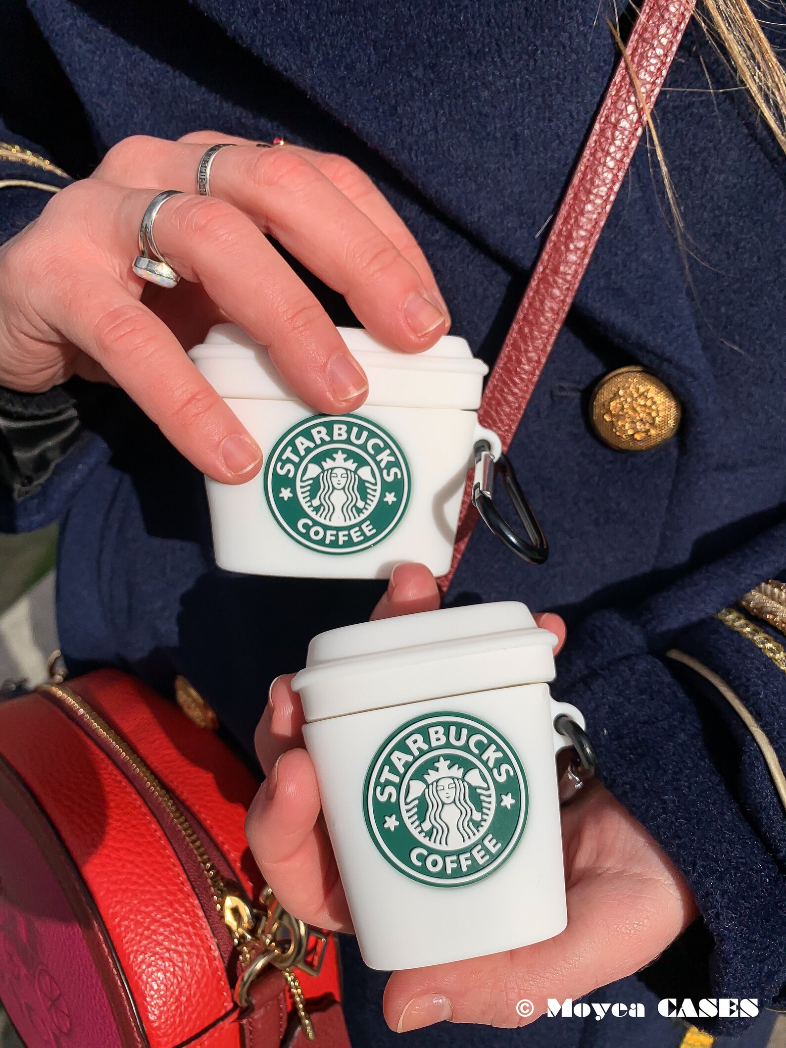 Cool Airpods Pro Case Starbucks White Coffee Cup for Airpods Etsy