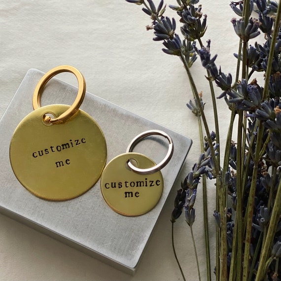 Custom Keychain / Custom Tag / Personalized keychain / Etsy