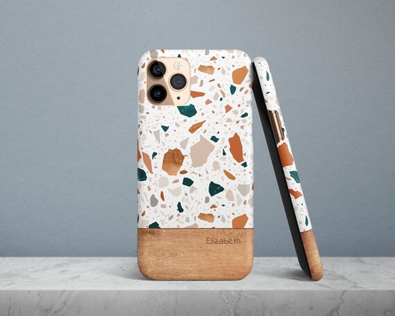 Custom Case Mixed Terrazzo for iPhone 15, 14, 13 Pro Max, iPhone