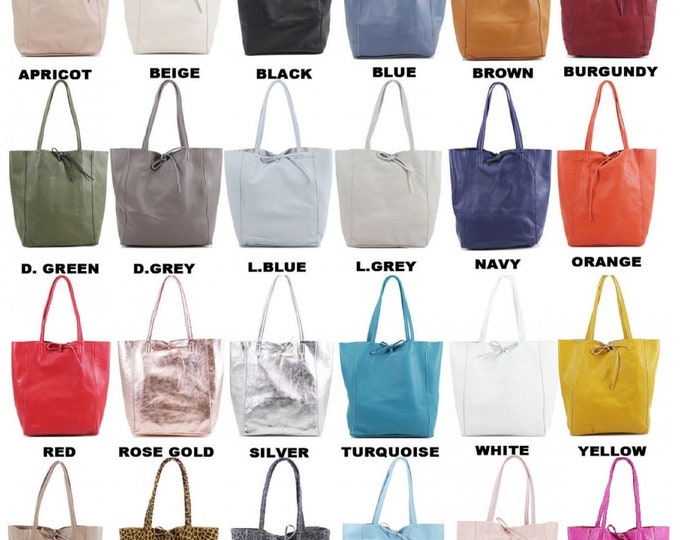 Leather Tote Bag, Personalized Tote Bag, Personalized Leather Tote Bags ...