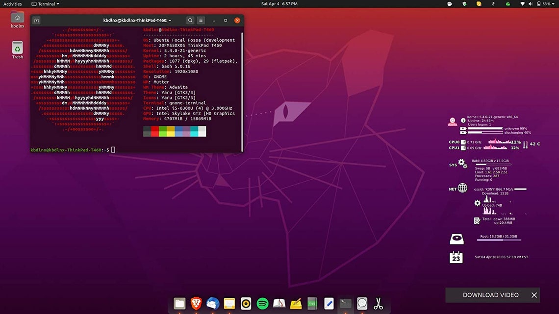 Ubuntu Linux 20 Latest Version 2020 on DVD Etsy