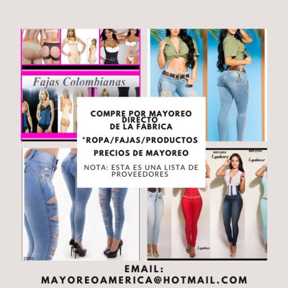 Compre Ropa Y Productos Por Mayoreo Lista De Proveedores | Etsy Ireland