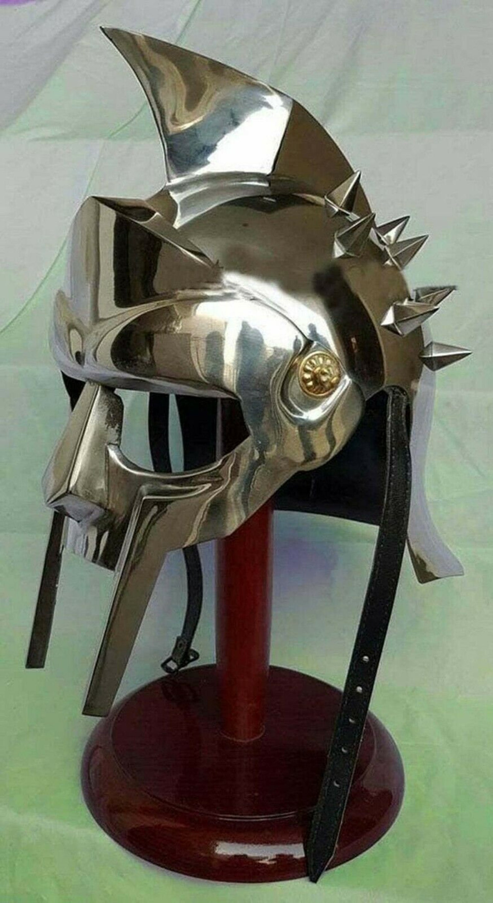 Gladiator Movie Maximus Helmet New Medieval Armorhelmets Etsy