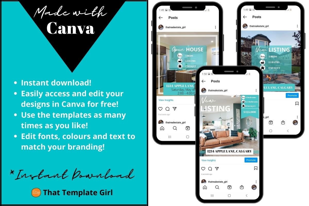 16 Instagram Post Canva Templates For Real Estate Agents Etsy 16-instagram-post-canva-templates-for-real-estate-agents-etsy