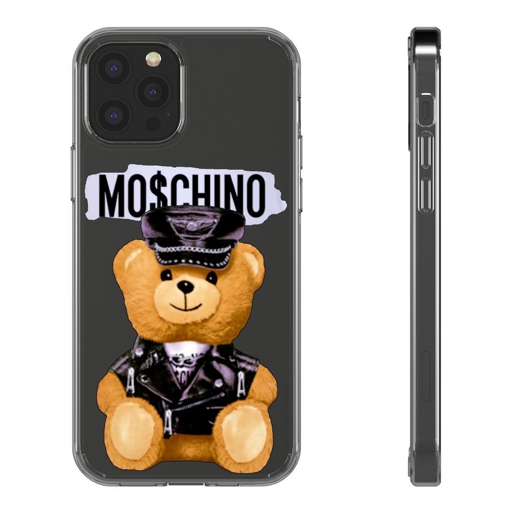Moschino Oso Clear Fundas Apple iPhone 12 & 12 Pro Etsy