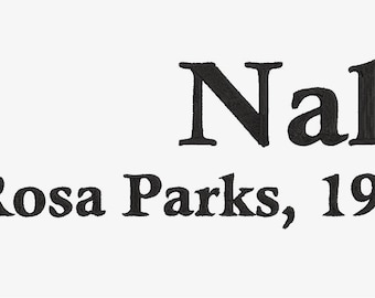 Stickdatei von Nah Rosa Parks