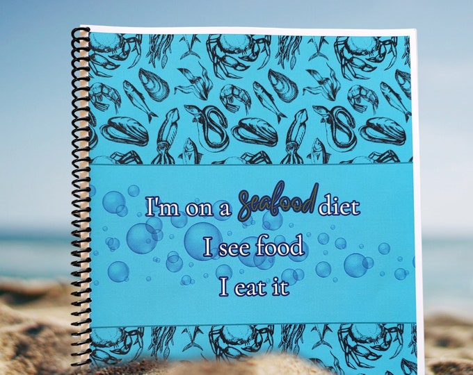 DIY Seafood Themed Recipe Book