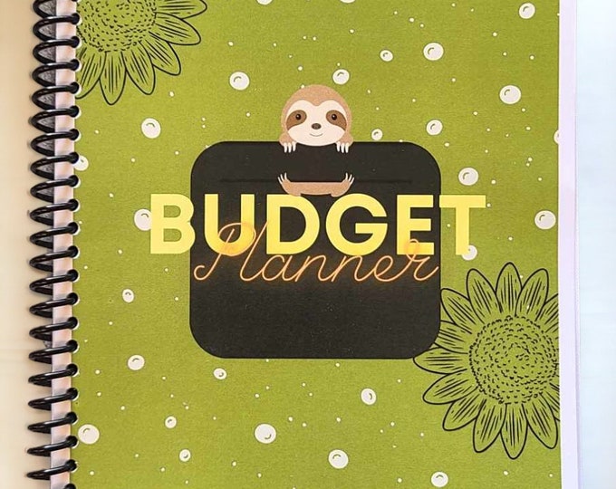 Sloth & Sunflower Budget Book