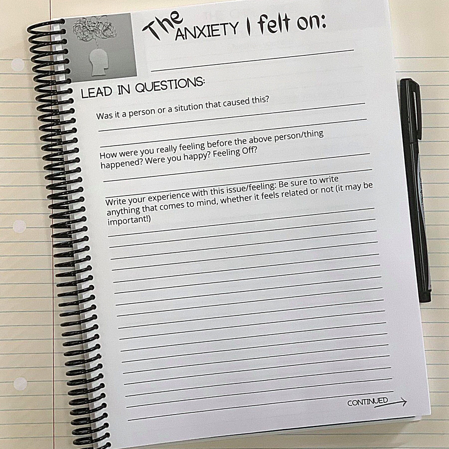 The Anti-Anxiety Notebook