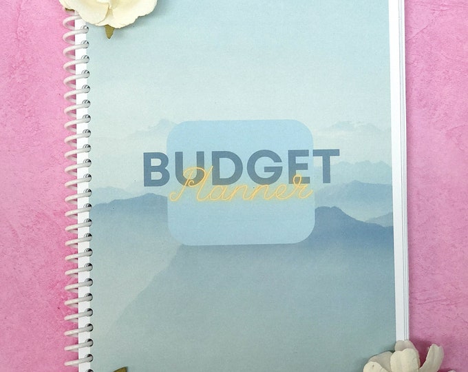 Monthly Budget Planner, Spending Tracker Notebook, Money Budgeting Tool