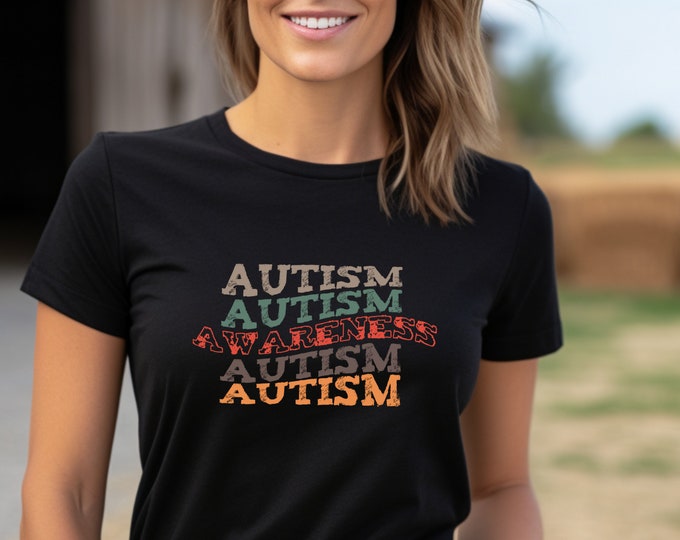 Autism Awareness Shirt, The Brown Wave, Inclusion Tee, Autism Month, Autism Support, Equality Tee, Different Is Beautiful T-shirt, Autistic