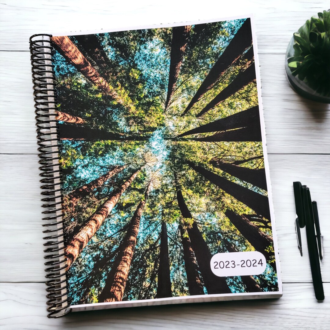 2024 Majestic Trees Academic College or School Planner, 11x17 Size ...