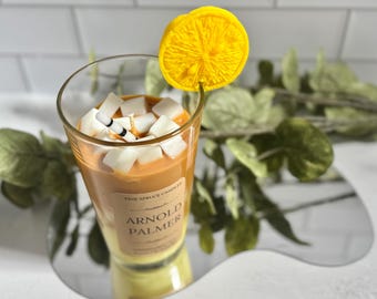 Arnold Palmer Gift, Iced Tea Candle, Iced Tea Lemonade, Summer Drink, Gift for Dad, Long Island Iced Tea Candle, Coworker Gift, Cocktail