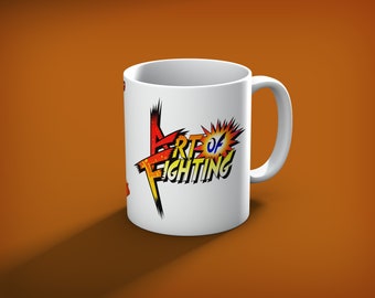 Art of Fighting Mug - Personalized Retro Arcade Gamer Gift