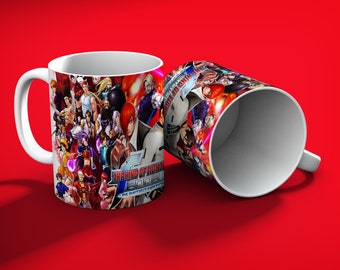 The King of fighters 2002 Personalized Mug - kof - Arcade Mug - Game Mug - Classic Game - Gamer - Fighting game