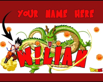 Personalized Anime Dragon Z Mug with Custom Name