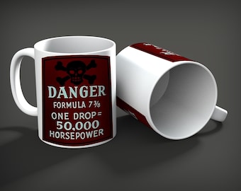 Gefahr Becher - Woody Specht Becher - lustiges Geschenk - individueller Name